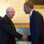 Barack Obama felicitó a Jimmy Carter por su aniversario 98