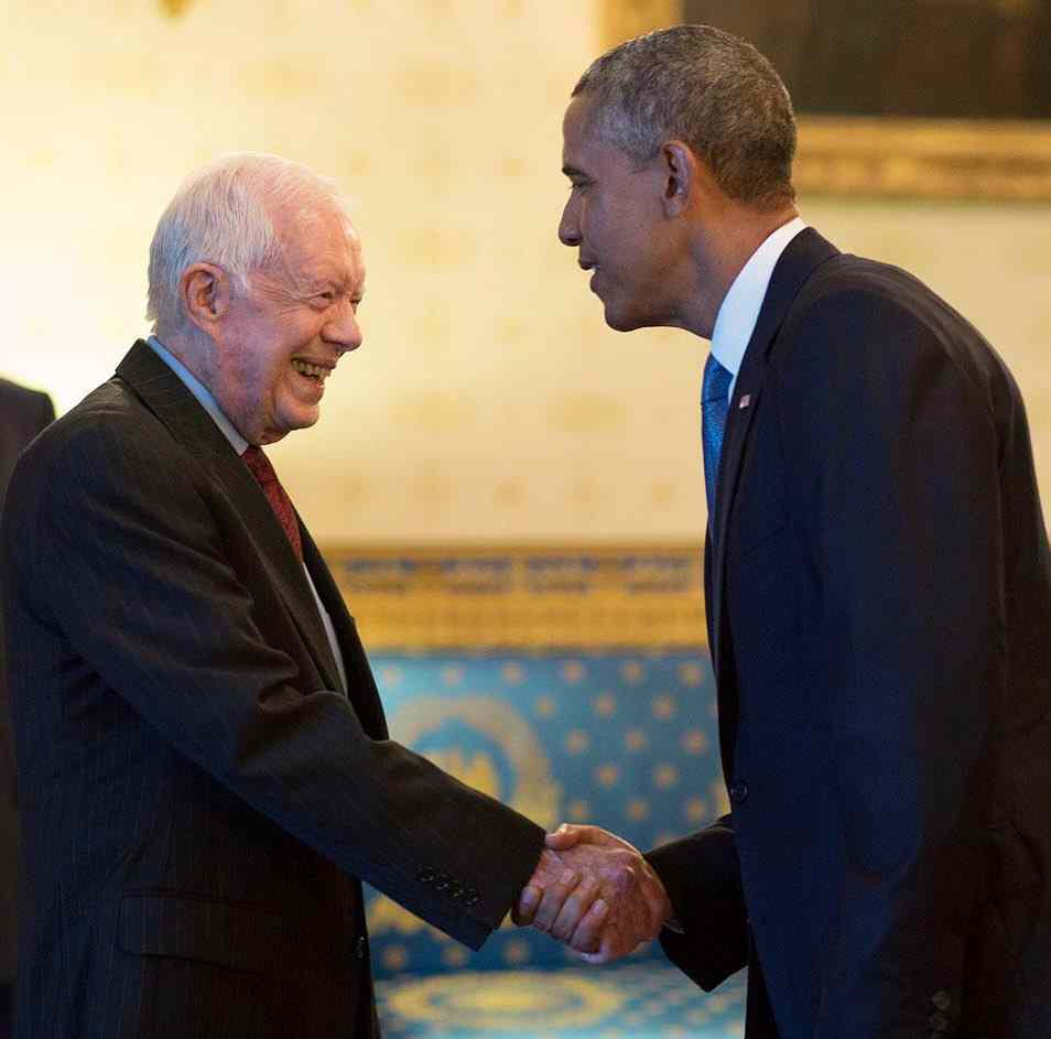 Jimmy carter y barack obama