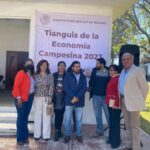 Primer tianguis de la economía campesina en Tenango del Valle