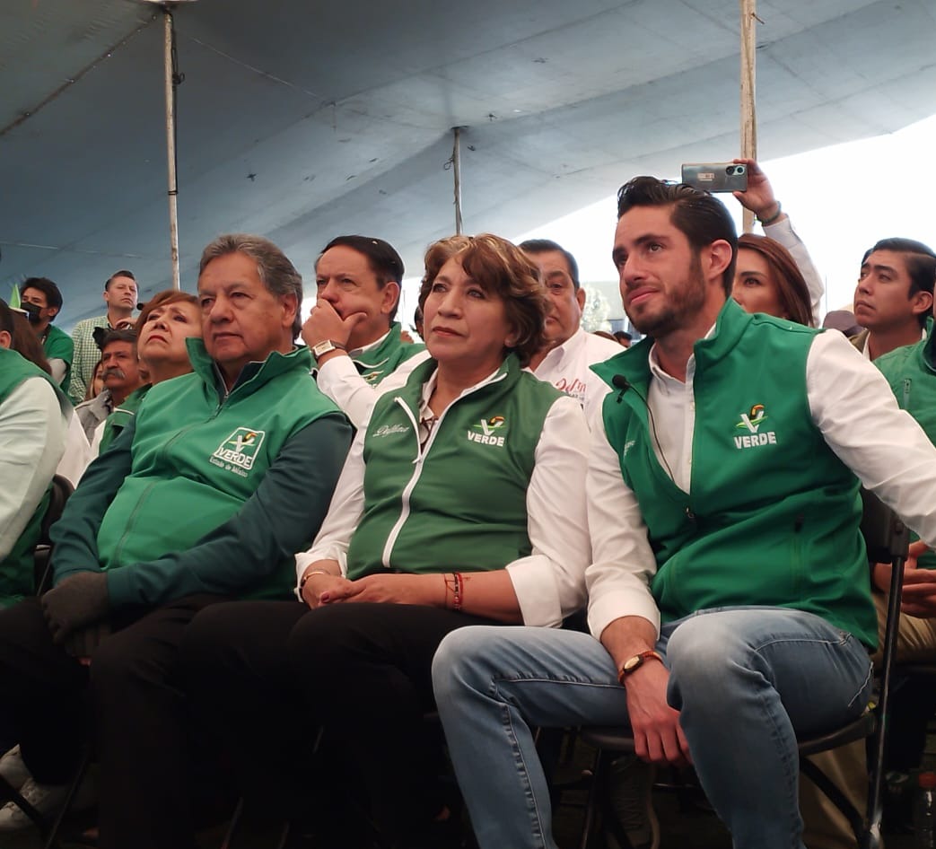 Delfina Gómez en la Convención de Delegados Verdes Almoloya de Juárez - Zinacantepec: Elecciones 2023 - Cadena Politica