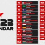 Te mostramos el calendario de la F1 para la temporada 2023