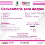 Anuncia Gobierno de Zinacantepec “Convocatoria para Apoyos Funcionales”