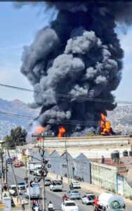 Incendio en Ecatepec