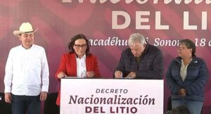 decreto Nacionalización del Litio AMLO