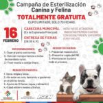 Campaña de esterilización canina y felina gratuita en San Martín de las Pirámides