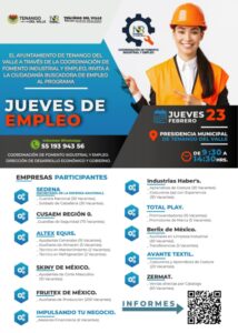 jueves de empleo tenango