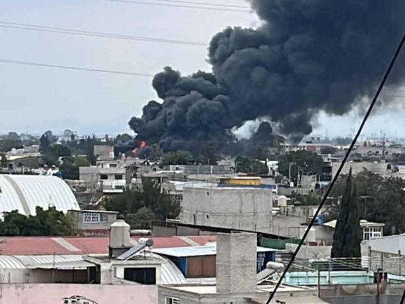 Incendio en Iztapalapa