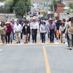 Raymundo Martínez Carbajal Inaugura calle Emiliano Zapata en delegación San Martín Toltepec Toluca