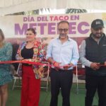 Fernando Flores inaugura la Feria del Taco en Metepec