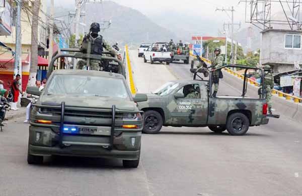 militares en SLP