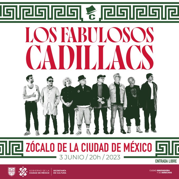 Los Fabulosos Cadillacs Zócalo