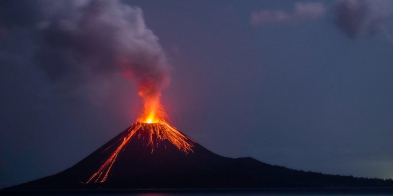 erupción volcánica