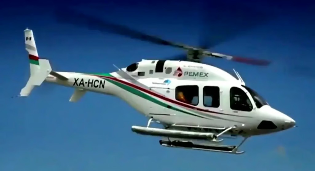 Campeche Pemex Helicóptero