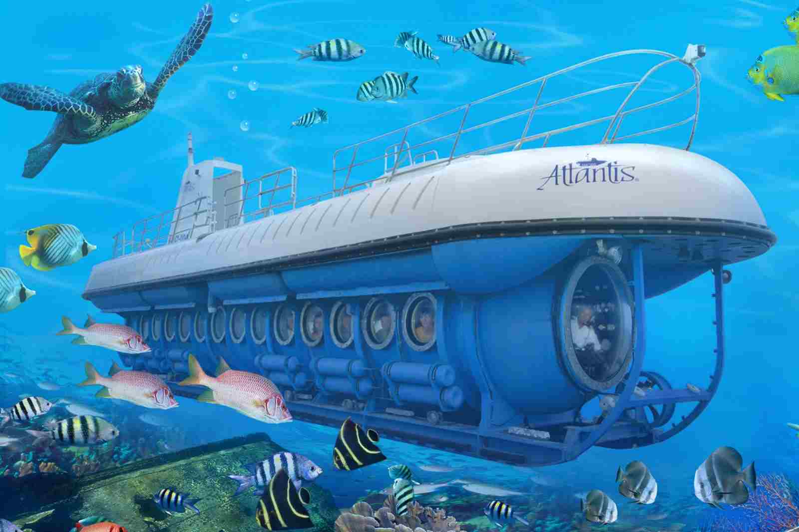 submarino turístico