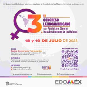 El Ayuntamiento de Zinacantepec te invita al Tercer Congreso sobre Feminismo y Derechos Humanos