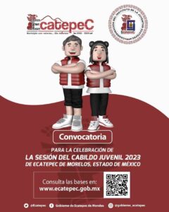 Ecatepec convoca a jóvenes para participar en el Cabildo Juvenil 2023
