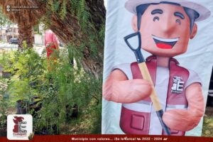 Jornada de reforestación en Ecatepec por medio de la Dirección de Medio Ambiente y Ecología