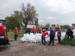 El ayuntamiento de San Mateo Atenco lleva a cabo acciónes preventivas para evitar inundaciones