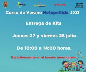 El Ayuntamiento de Metepec ha lanzado la convocatoria para el curso de verano MetepeKids 2023