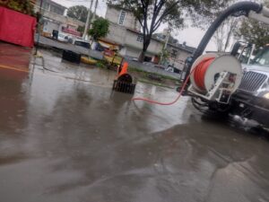 Monitoreos constantes en Tlanepantla de Baz para prevenir inundaciones