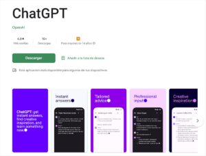 ChatGPT ahora disponible para Android