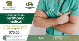 La Clínica Multidisciplinaria de Salud UAEMéx ofrece el programa Control del Paciente Sano para niños y adolescentes