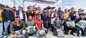 El Ayuntamiento de Calimaya realizó la “Entrega de Uniformes al Personal de Servicios Públicos”