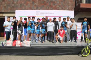 El Ayuntamiento de San Mateo Atenco realiza carrera por el Día Internacional de la Juventud 2023