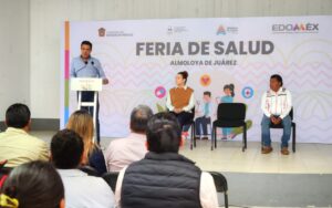 En Almoloya de Juárez se llevó a cabo la Feria de Salud