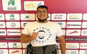 Atleta paralímpico de Orizaba participará en el Mundial de Para Powerlifting Dubai 2023