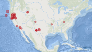 Reporte del USGS sobre sismos en Estados Unidos