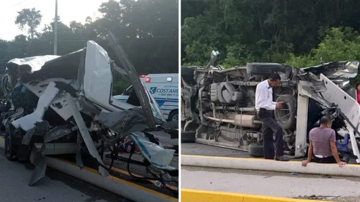 Accidente en Playa del Carmen