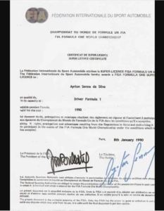 superlicencia-formula-1-ayrton-senna