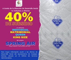 40% de descuento en colchones Spring Air