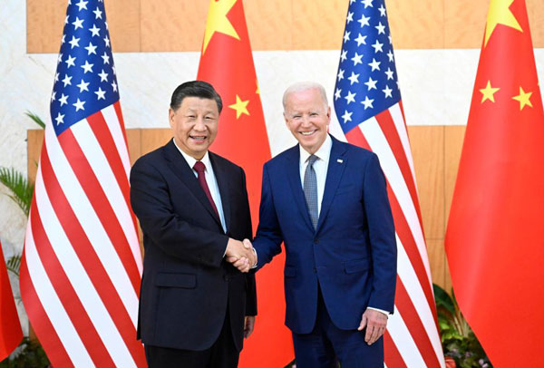 Biden y Xi Jinping