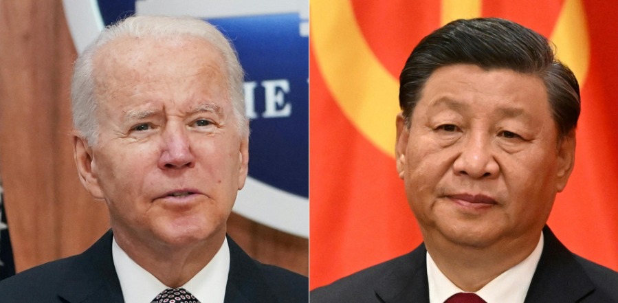 Biden y Xi Jinping