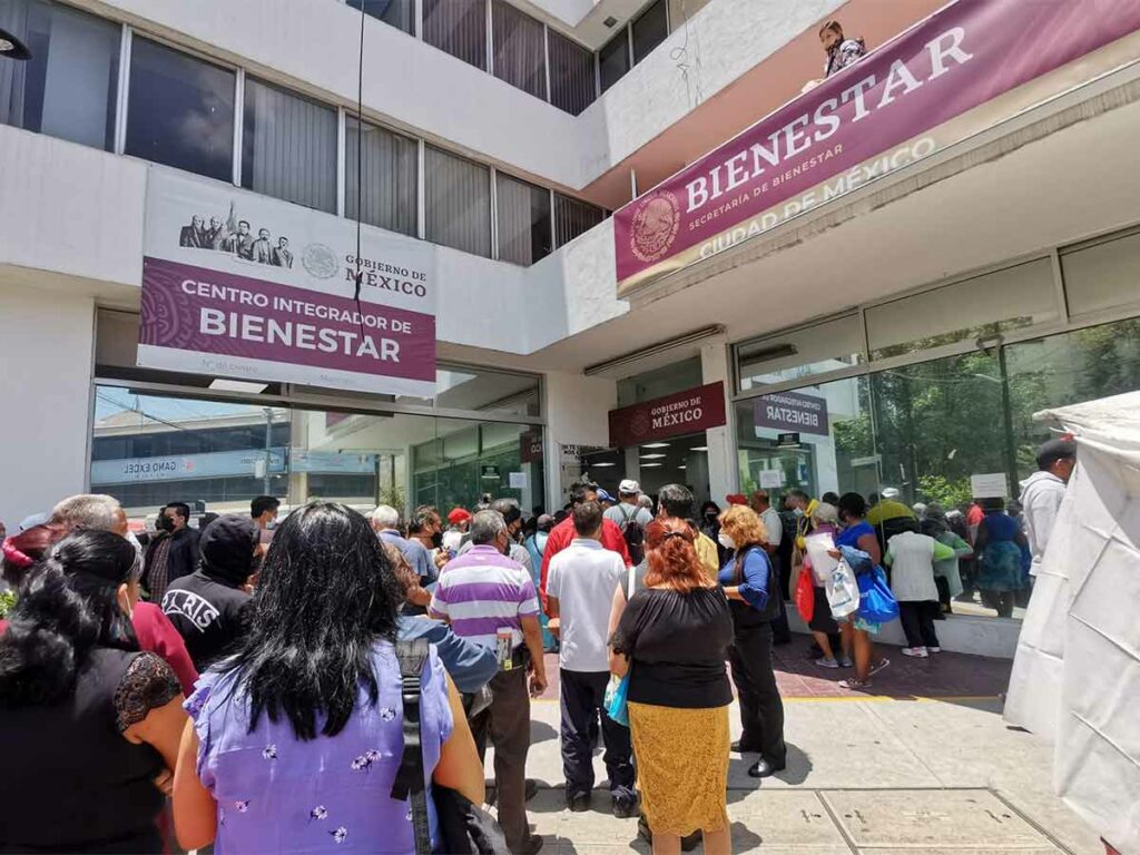 Bienestar pagos pensiones