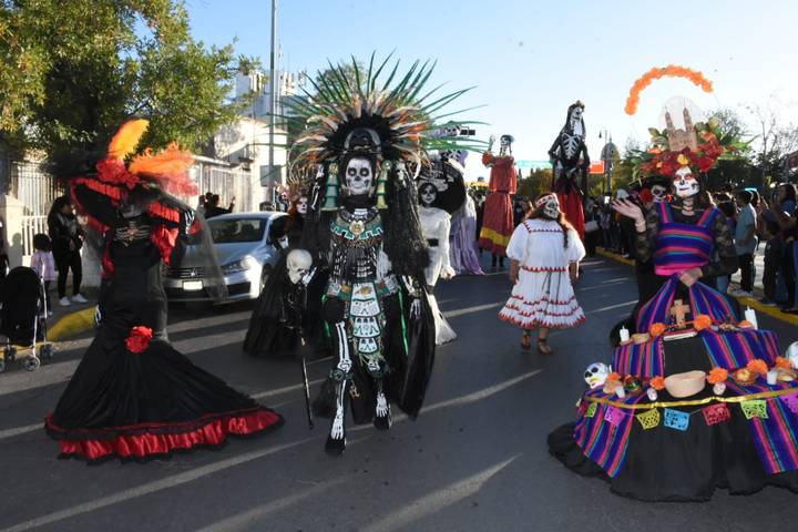 festejos del Día de Muertos