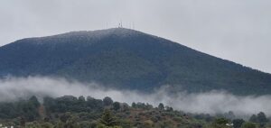 (Video) Nieve en el cerro de Jocotitlán, Edoméx