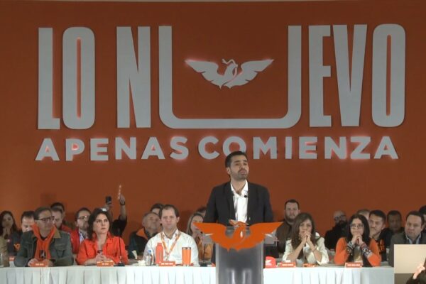 Movimiento Ciudadano elige a Jorge Álvarez Máynez como candidato presidencial