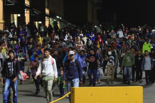 Primera caravana del año rumbo a EEUU desde Honduras