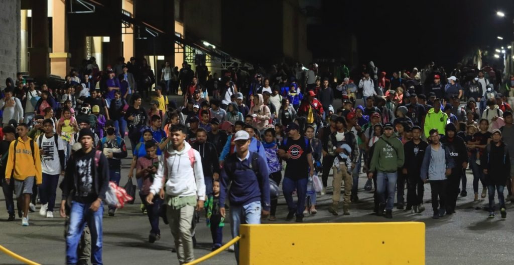 Primera caravana del año rumbo a EEUU desde Honduras