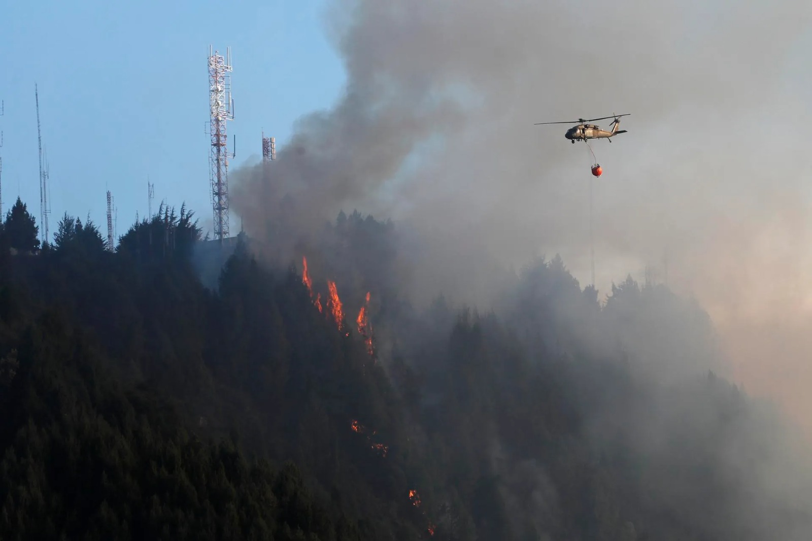 incendios activos