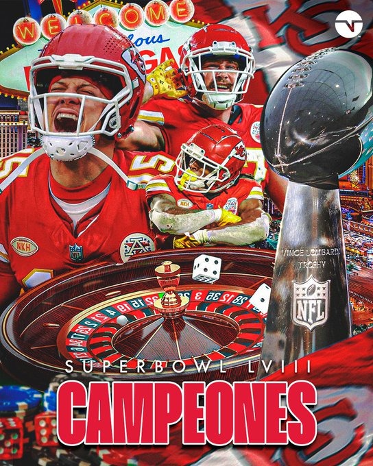 Los Chiefs se Coronan en el Super Bowl LVIII