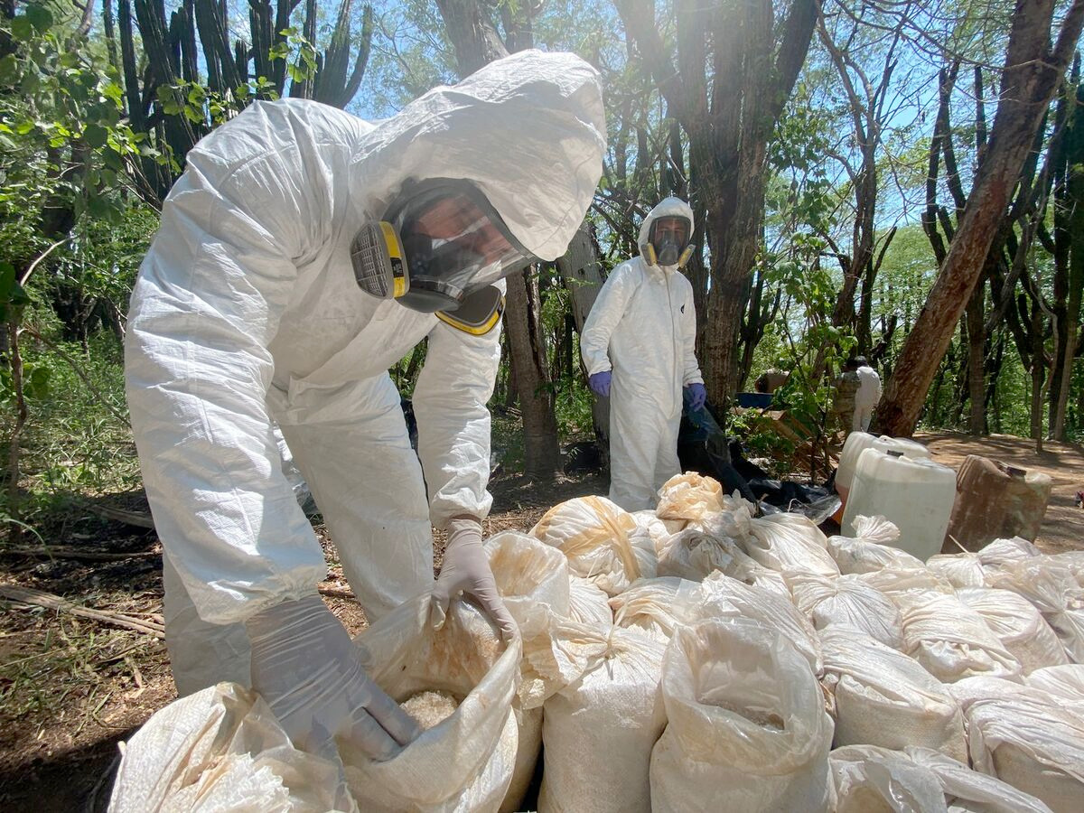 Aseguran en Culiacán más de 500 kilos de metanfetamina