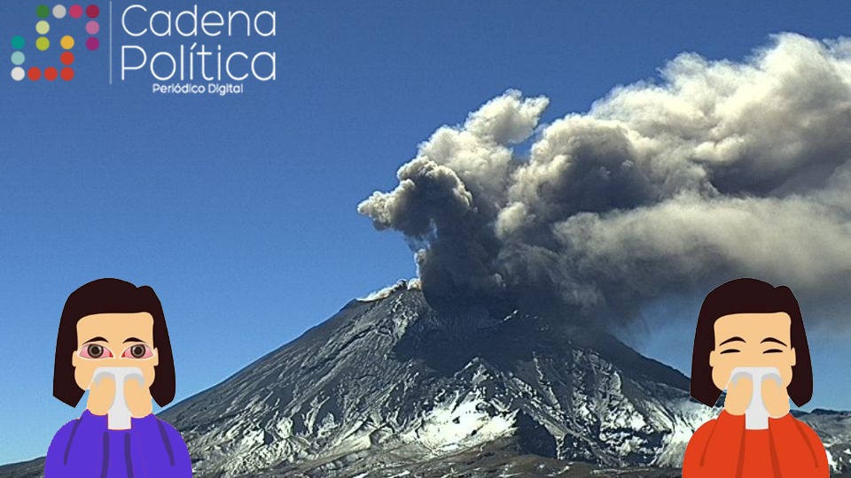 Aumento de enfermedades respiratorias por ceniza volcánica