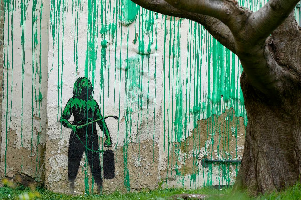 Nuevo mural de Banksy en Finsbury Park