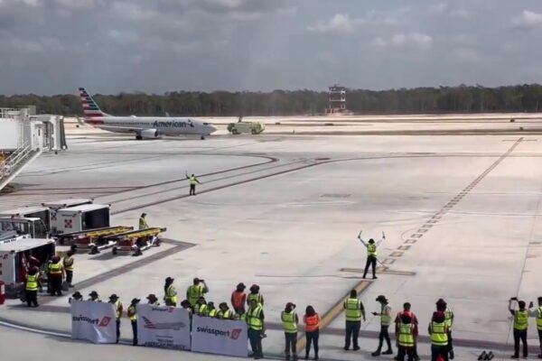 Tulum: aeropuerto "Felipe Carrillo Puerto" recibe su primer vuelo internacional