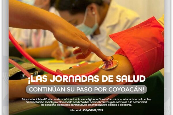 La alcaldía de Coyoacán refuerza el compromiso con la salud de sus ciudadanos