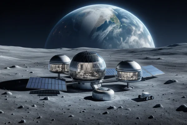 La NASA y la construcción de casas en la Luna